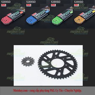 Bộ nhông xích Z650 Ninja 650 Versys 650 Vulcan S 650