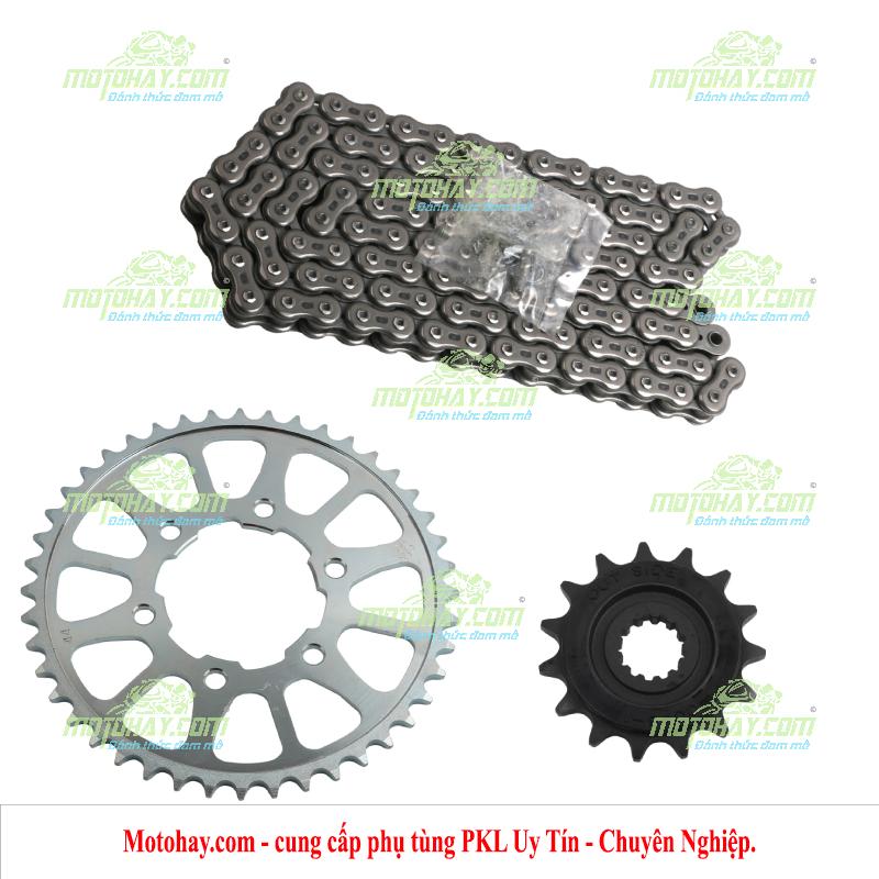 Bộ nhông sên dĩa Z900 Z900rs chính hãng