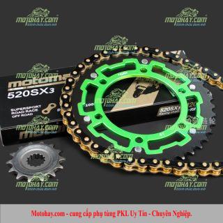 Bộ nhông sên dĩa Motomax cho Z500 Ninja500