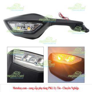 Gương chiếu hậu tích hợp xi nhan cho Ninja400 Ninja500 Ninja650 Ninja Zx4r Ninja Zx6r Ninja Zx10r