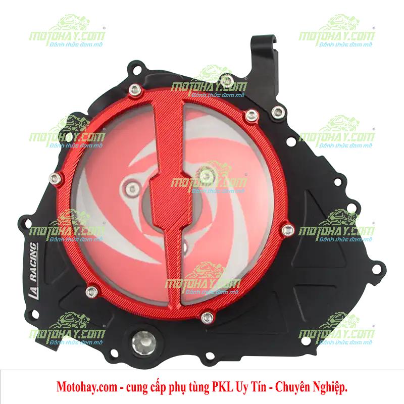 Nắp bưởng côn trong suốt Z400 Ninja400 Z500 Ninja500 mầu đỏ