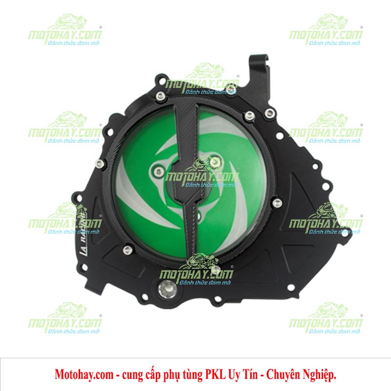 Nắp bưởng côn trong suốt Z400 Ninja400 Z500 Ninja500 mầu xanh đen