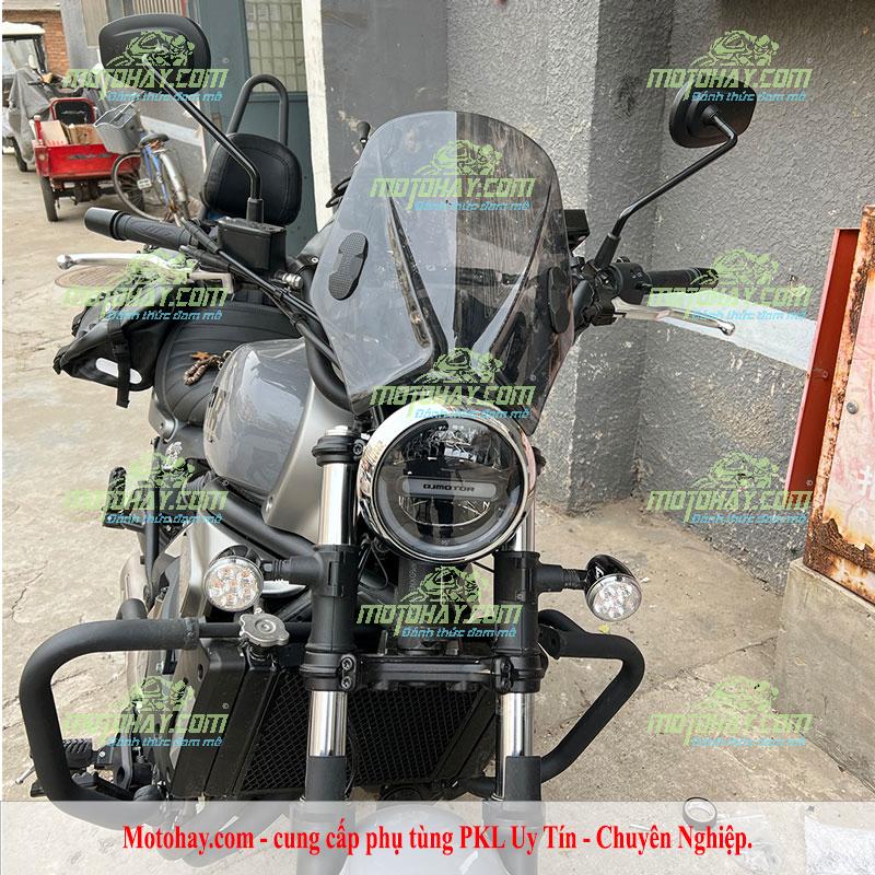 Kính chắn gió độ Eliminator 500 (mẫu 1)