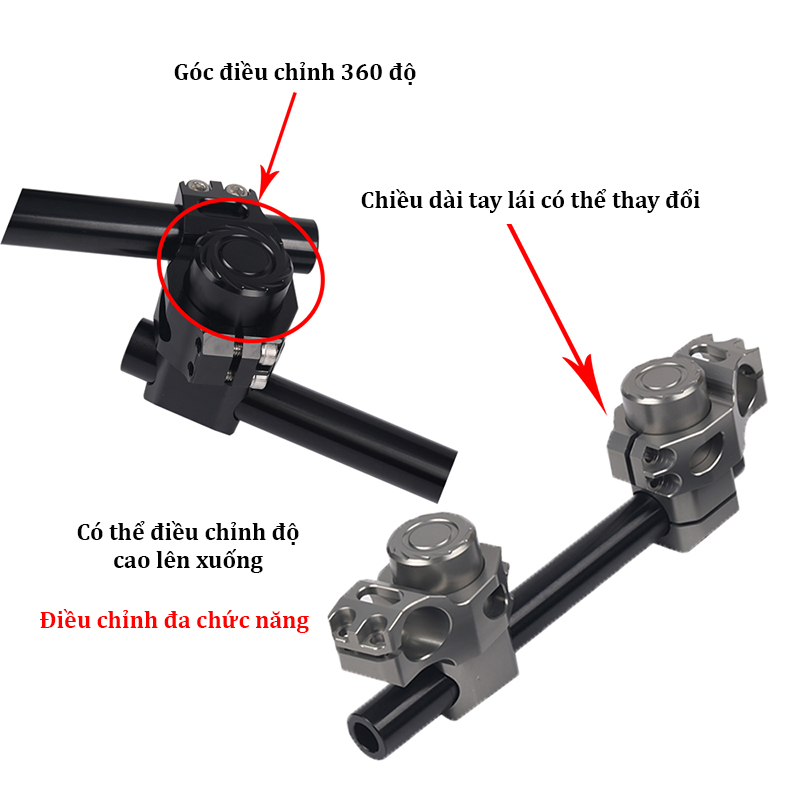 Ghi đông độ cho Eliminator 500